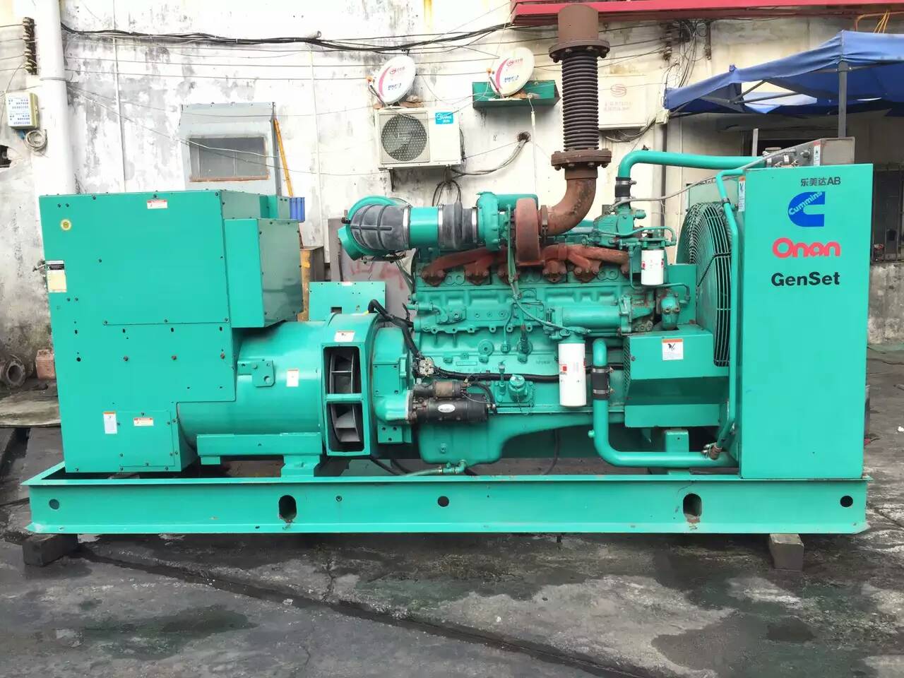 铜山租赁发电机-柴油发电机不正常冒烟的原因